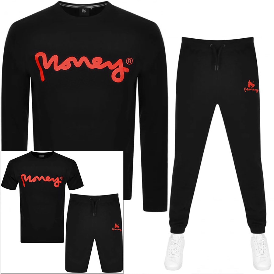 Alternative Image for ProductMoney Four Pack Tracksuit Black1